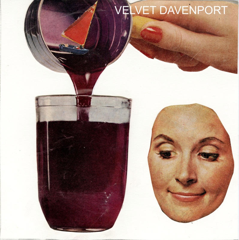 Velvet Davenport 7"