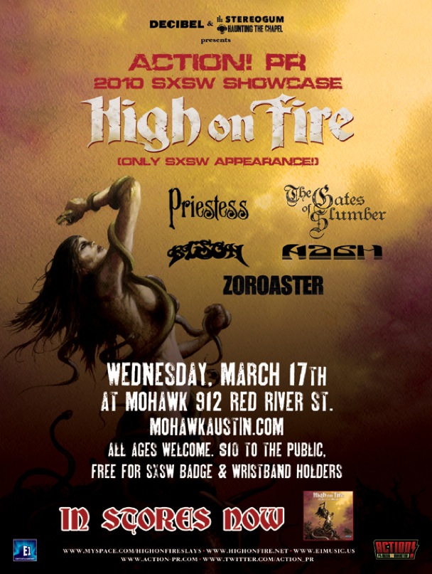 High On Fire SXSW High On Fire SXSW