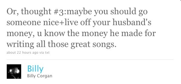 Billy Corgan Cobain Tweet