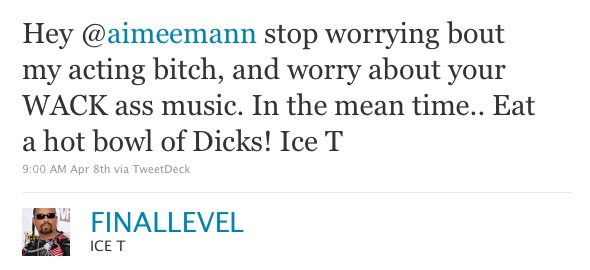 Where's The Beef Ice-T Tweet Where's The Beef Ice-T Tweet