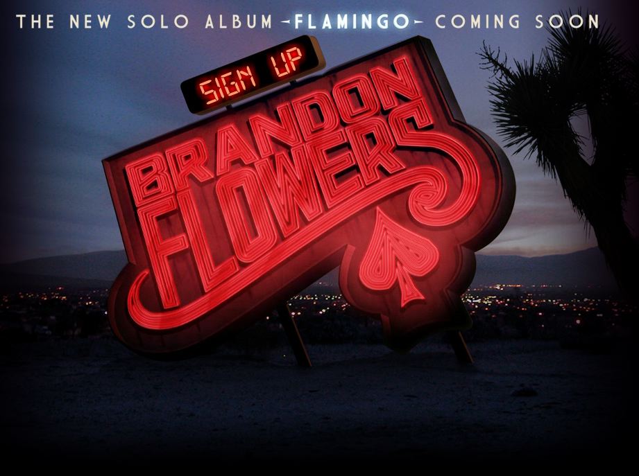 Brandon Flowers Announces 'Flamingo'