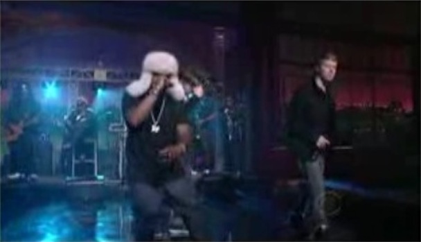 Big Boi - 'Follow Us" On Letterman Video