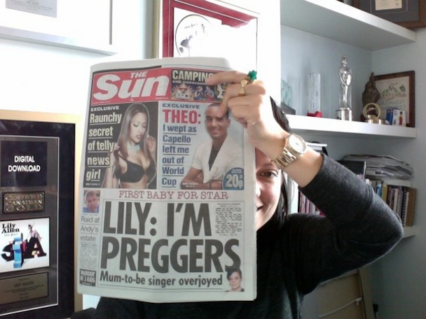 Lily Allen Pregnant