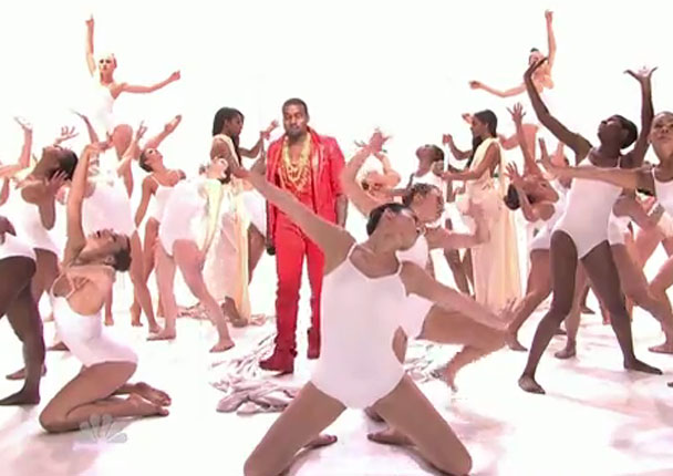 Kanye West on SNL 2010