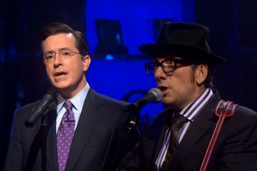 Stephen Colbert & Elvis Costello, 2010