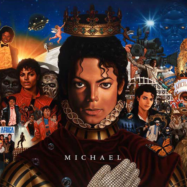 Michael Jackson - Michael 2010 Album Cover