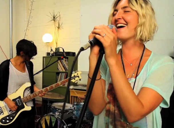 Warpaint Do "Undertow," "Bees" For Yours Truly