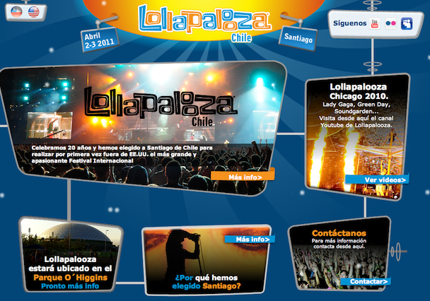 Lollapalooza Chile Lineup