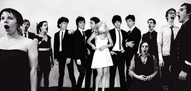 Hood Internet Arcade Fire Blondie