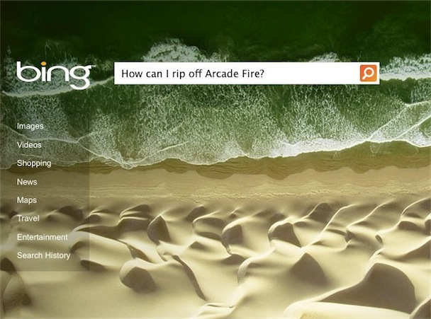Microsoft Rips Off Arcade Fire