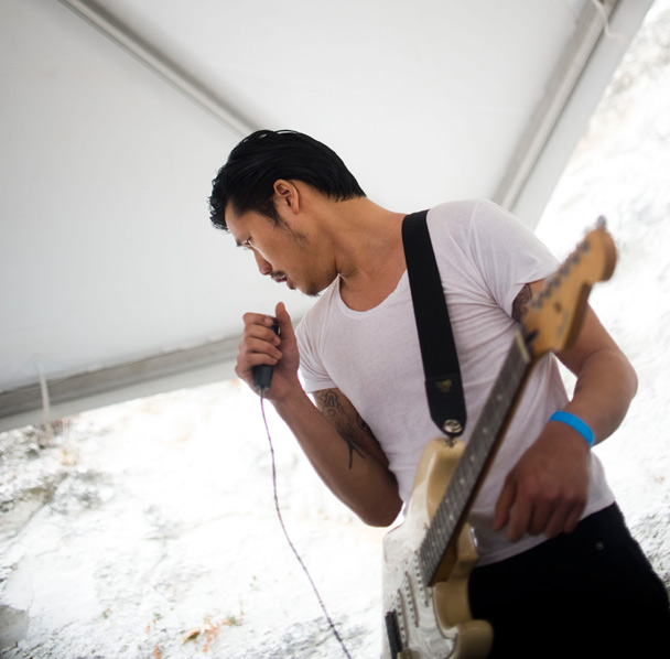 Dirty Beaches @ Club de Ville (Fat Possum Party) by Ryan Muir