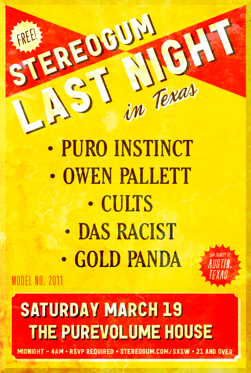 Stereogum Last Night In Texas Party