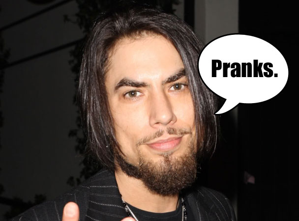 Dave Navarro Is A Real Prankosaurus