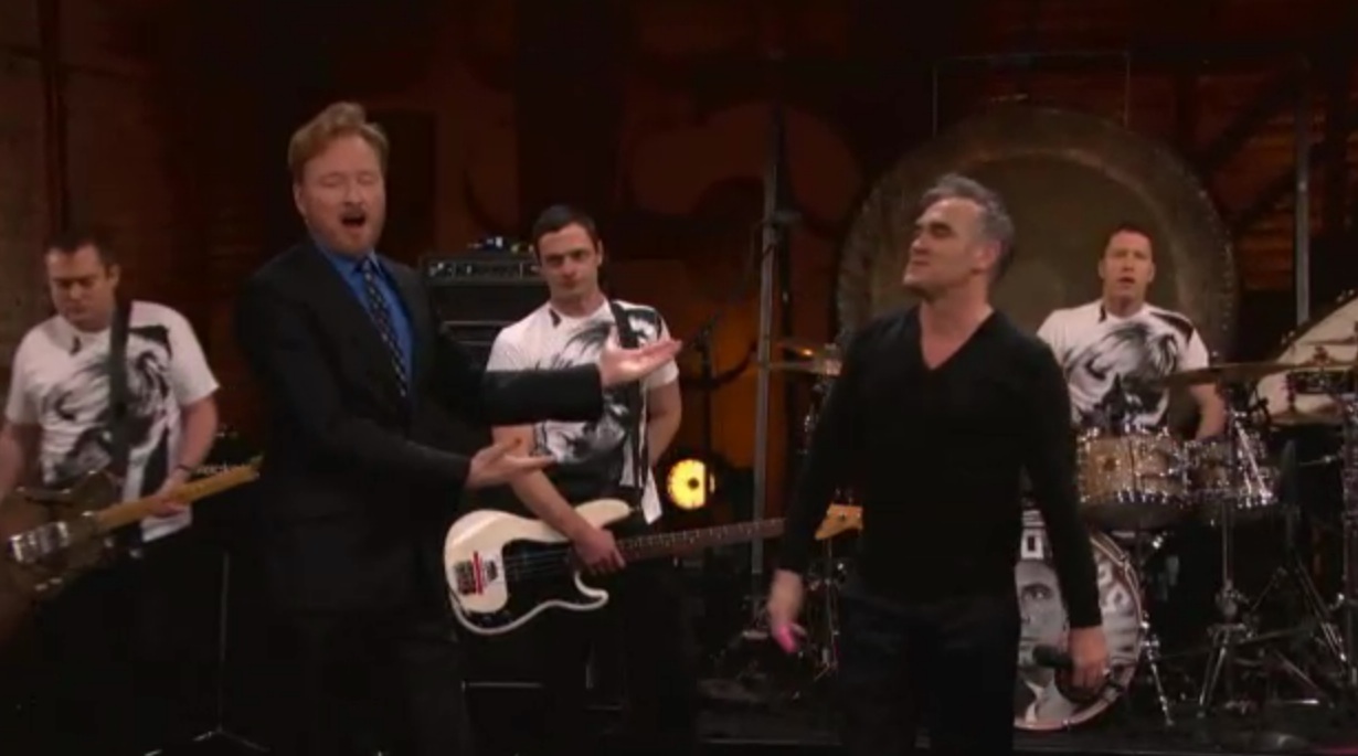 Morrissey on Conan