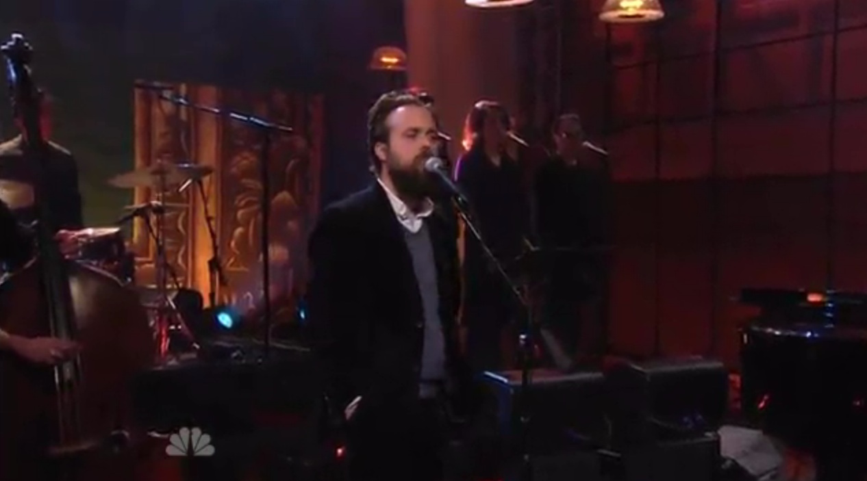 Iron And Wine on Leno