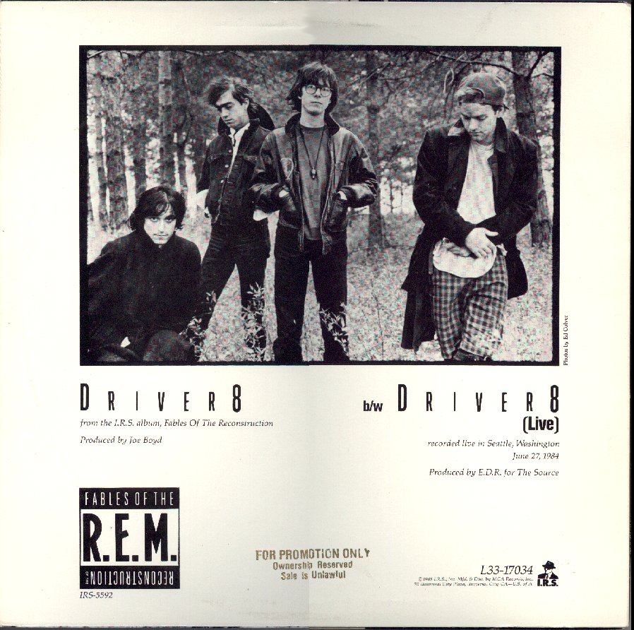 R.E.M. - "Driver 8"