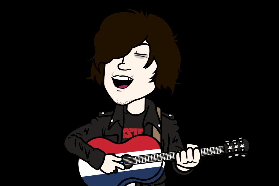 Cartoon Ryan Adams