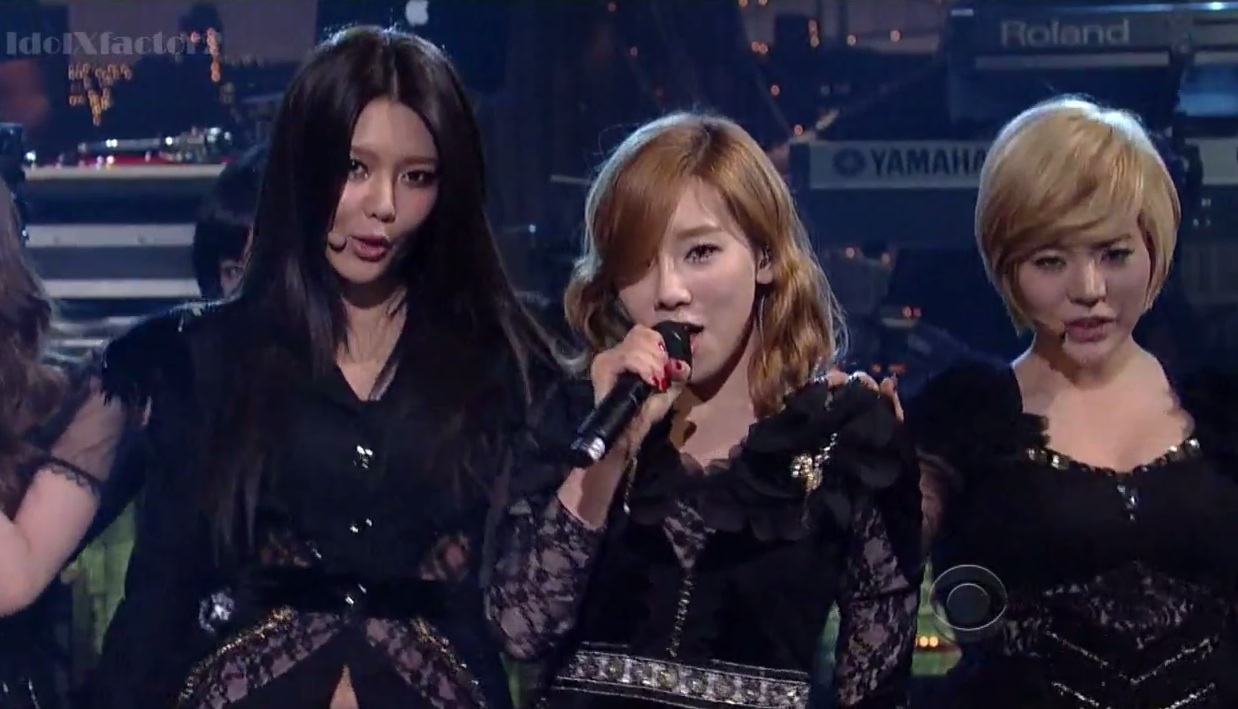 Girls' Generation on Letterman