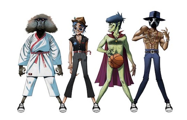 Gorillaz for Converse
