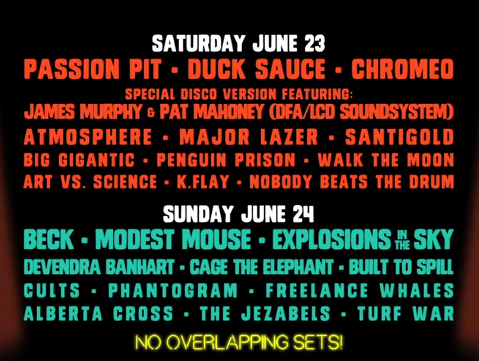 Governors Ball lineup