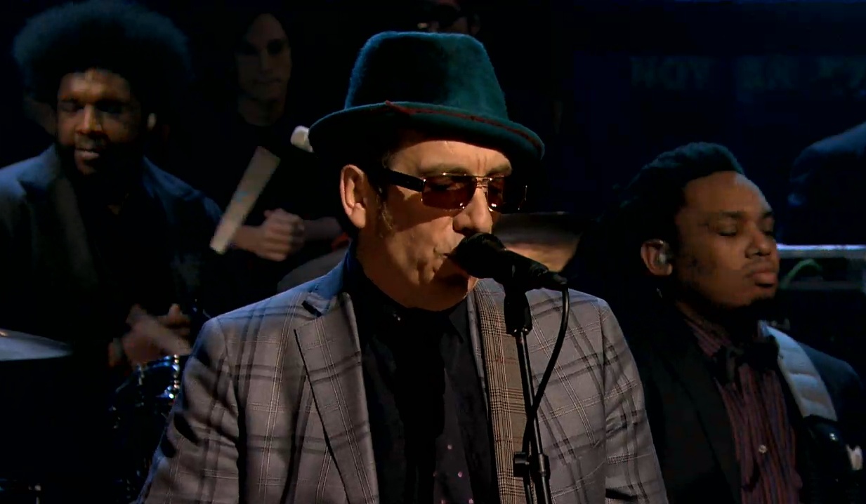 Elvis Costello on Fallon