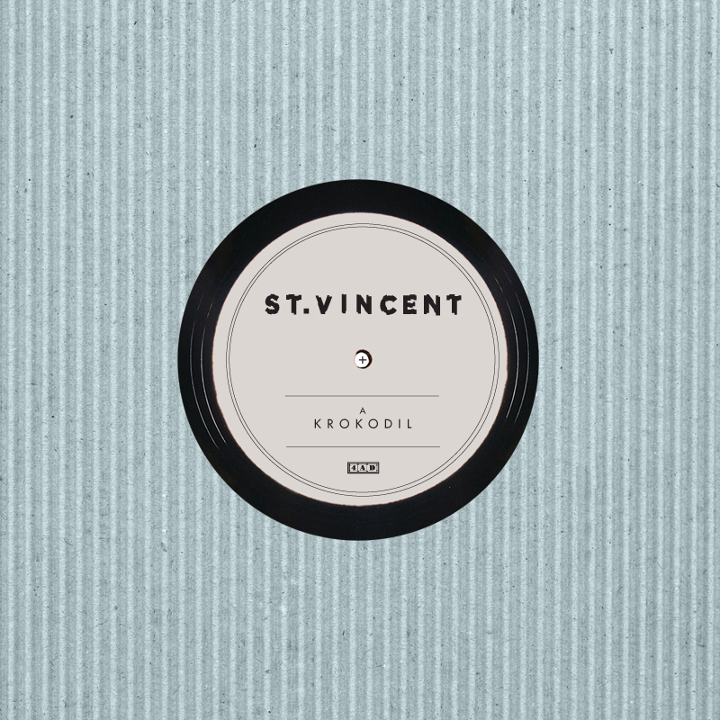 St. Vincent - "KROKODIL" b/w "GROT"