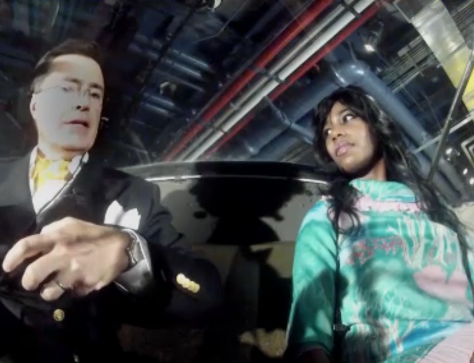 Santigold on Colbert