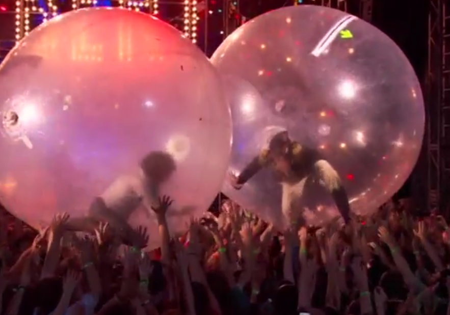 The Flaming Lips on Colbert