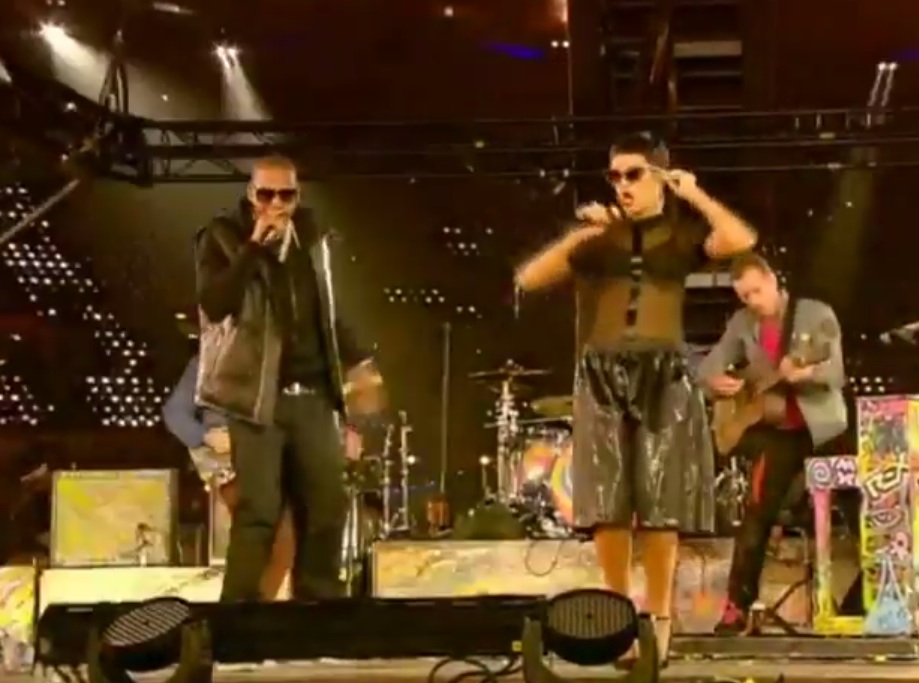 Jay-Z, Rihanna & Coldplay at the Paralympics