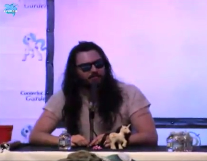Andrew W.K. at My Little Pony convention