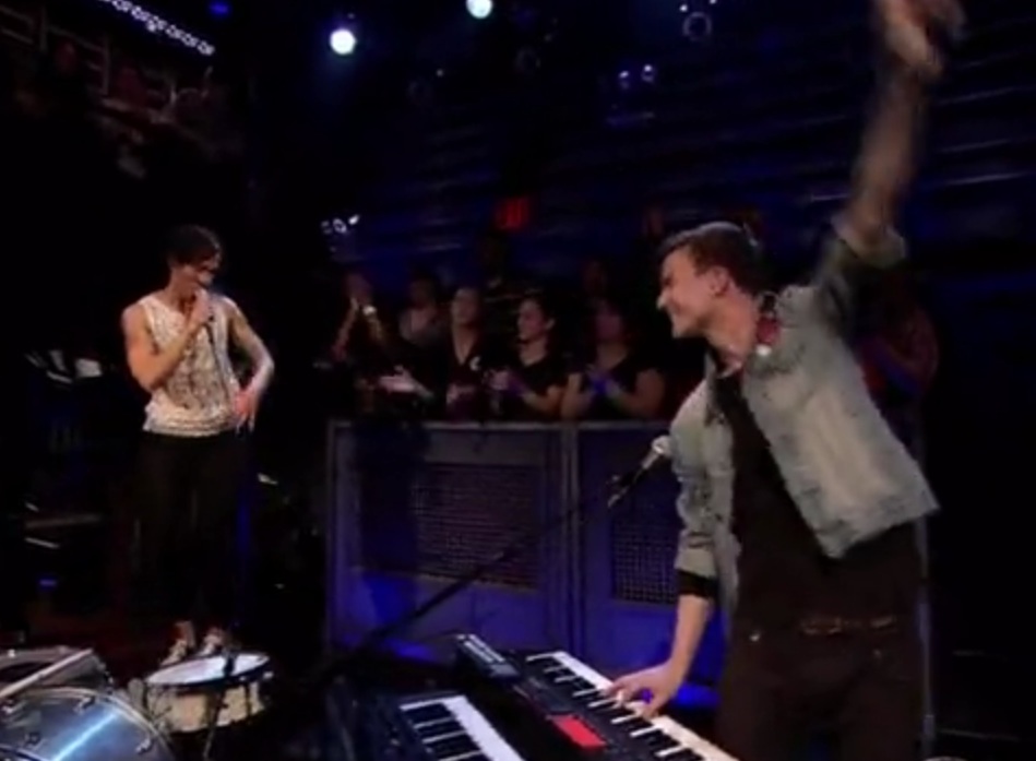 Matt And Kim on Fallon