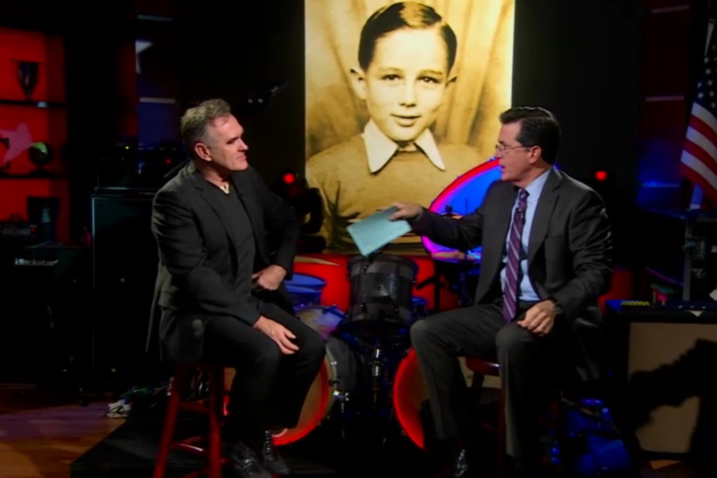 Morrissey on Colbert