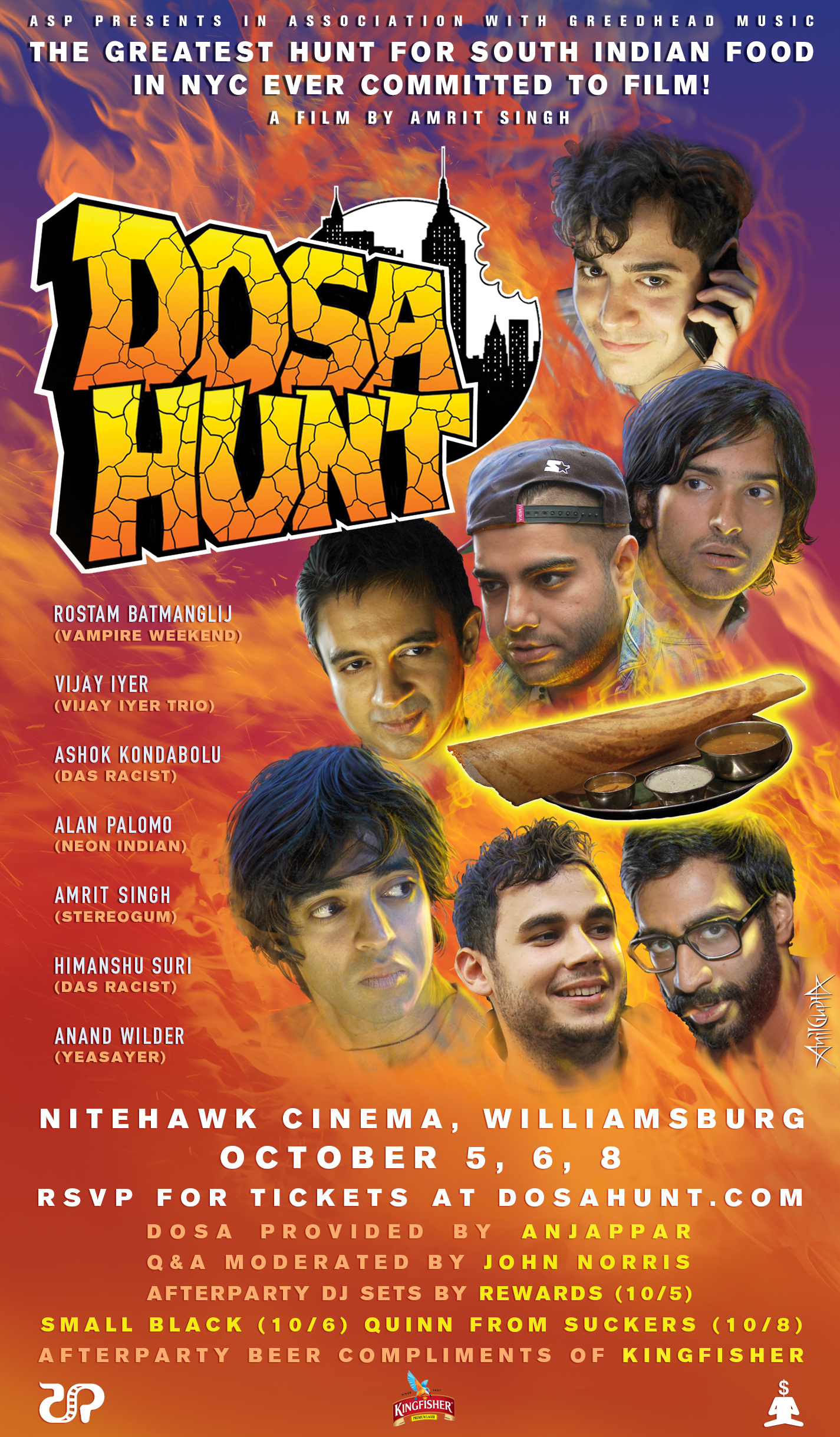 DOSA HUNT Opening Run @ Nitehawk Cinema, Williamsburg