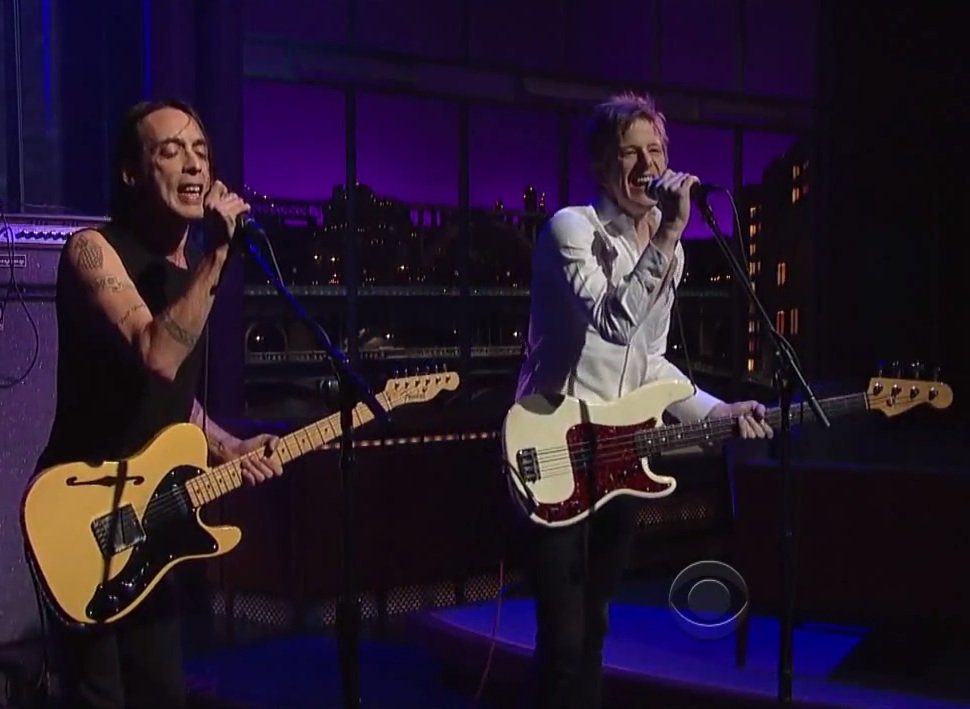 Divine Fits on Letterman