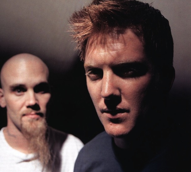 Nick Oliveri and Josh Homme
