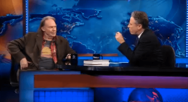 Neil Young on the Daily Show