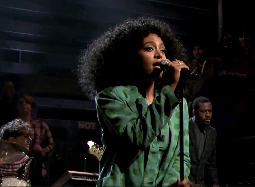 Solange on Fallon