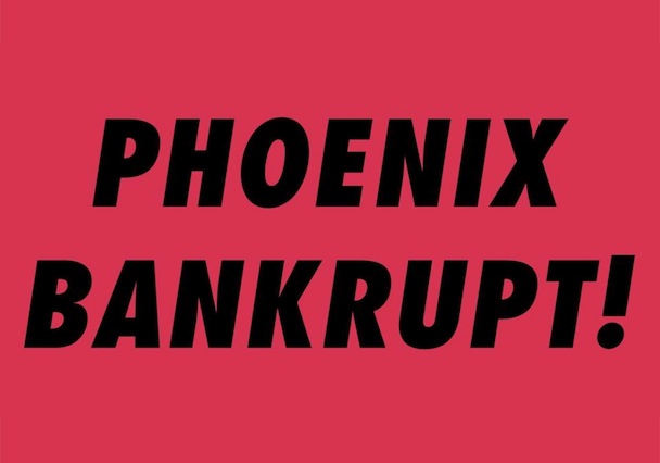 Phoenix Announce Bankrupt, Live Return