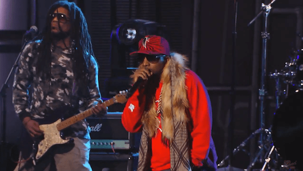 Watch Big Boi Play Kimmel