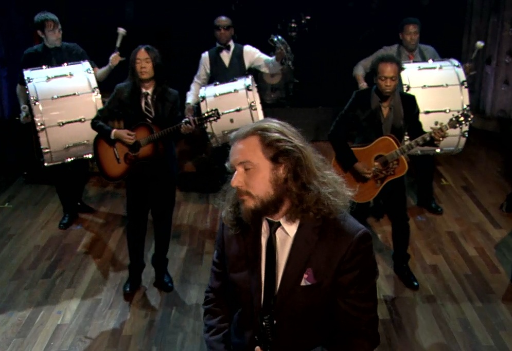 Jim James on Fallon