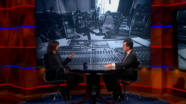 Watch Dave Grohl On Colbert