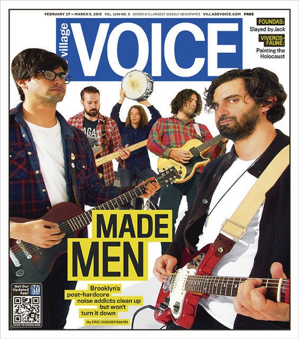 The Men - village voice cover