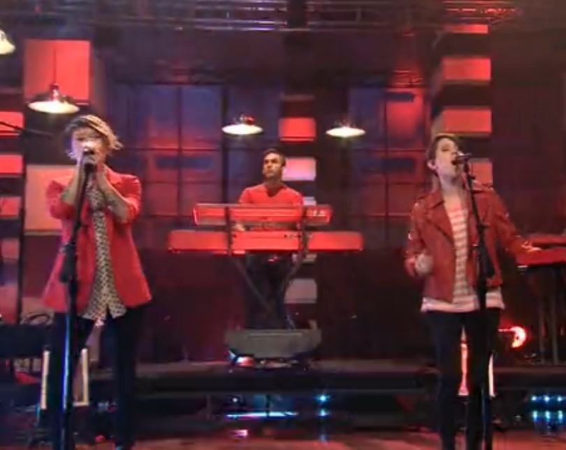 Tegan And Sara on Leno