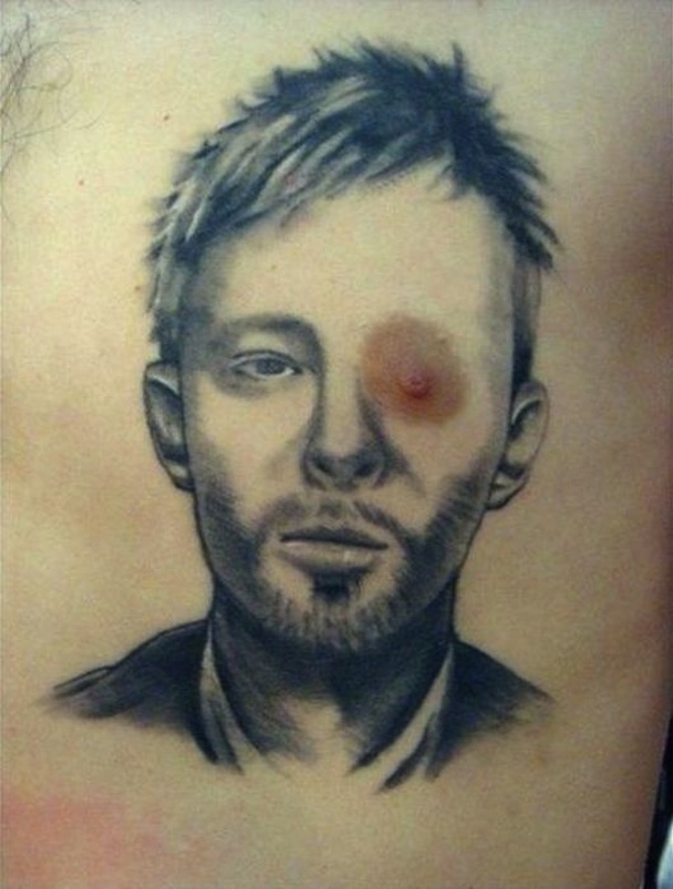 This Is The Worst Radiohead Tattoo Ever