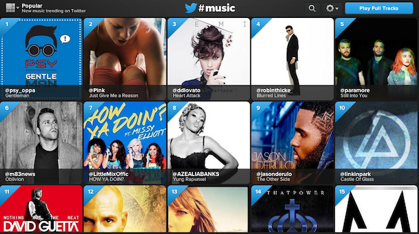 Twitter Launches #Music App