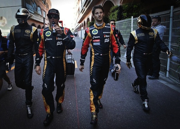 Daft Punk at Monaco Grand Prix