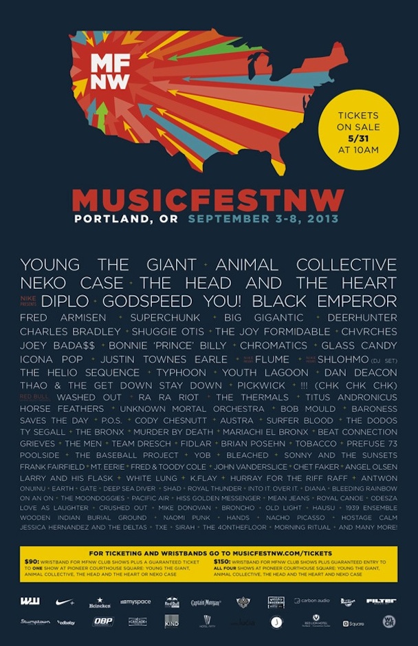 MusicFestNW Lineup