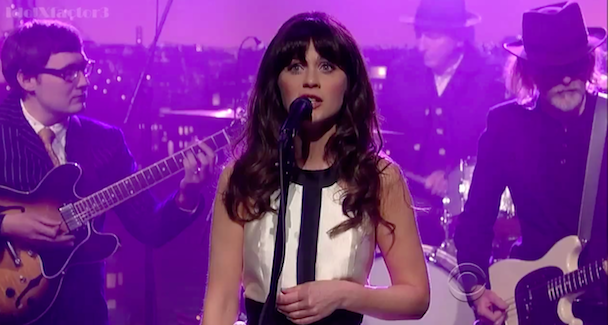 She & Him on Letterman