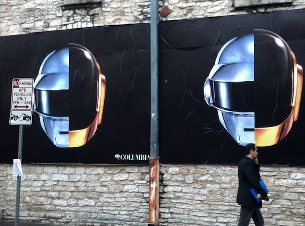 Daft Punk SXSW billboard