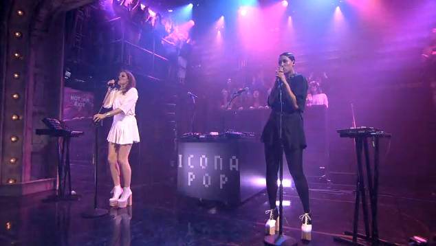 Icona Pop on Fallon